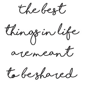 The best things in life print, home decor, family gift, house gift, positive quote, happy gift, gift for them, friend present, couple gift,