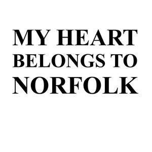 Norfolk typography print, Norfolk coast, Travel poster, art print, typography print, British seaside, travel art, Norfolk broads,