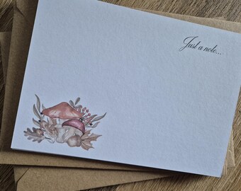 Pack of 10 notelets, note cards, letter writing, a note to you, floral notelets, notelets with envelopes, notelets packs, handmade cards,