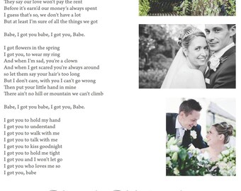 Wedding Anniversary Print, wedding anniversary gift, personalised gift, Keepsake gift, anniversary gift, memories, 1st wedding anniversary,