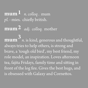 Gift for mum, mum present, print, personalised gift for mum, definition, Keepsake, present, mummy, mother, mothers day gift, 1st mothers day