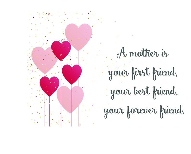 digital download Downloadable Mothers day art digital print Mum, Mother/'s Day home decor Mummy Gift for her gift for Mum Mother
