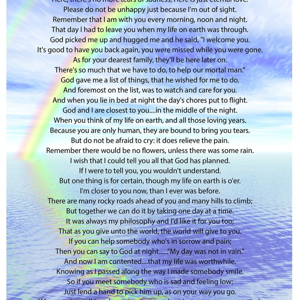 A Letter From Heaven - Etsy