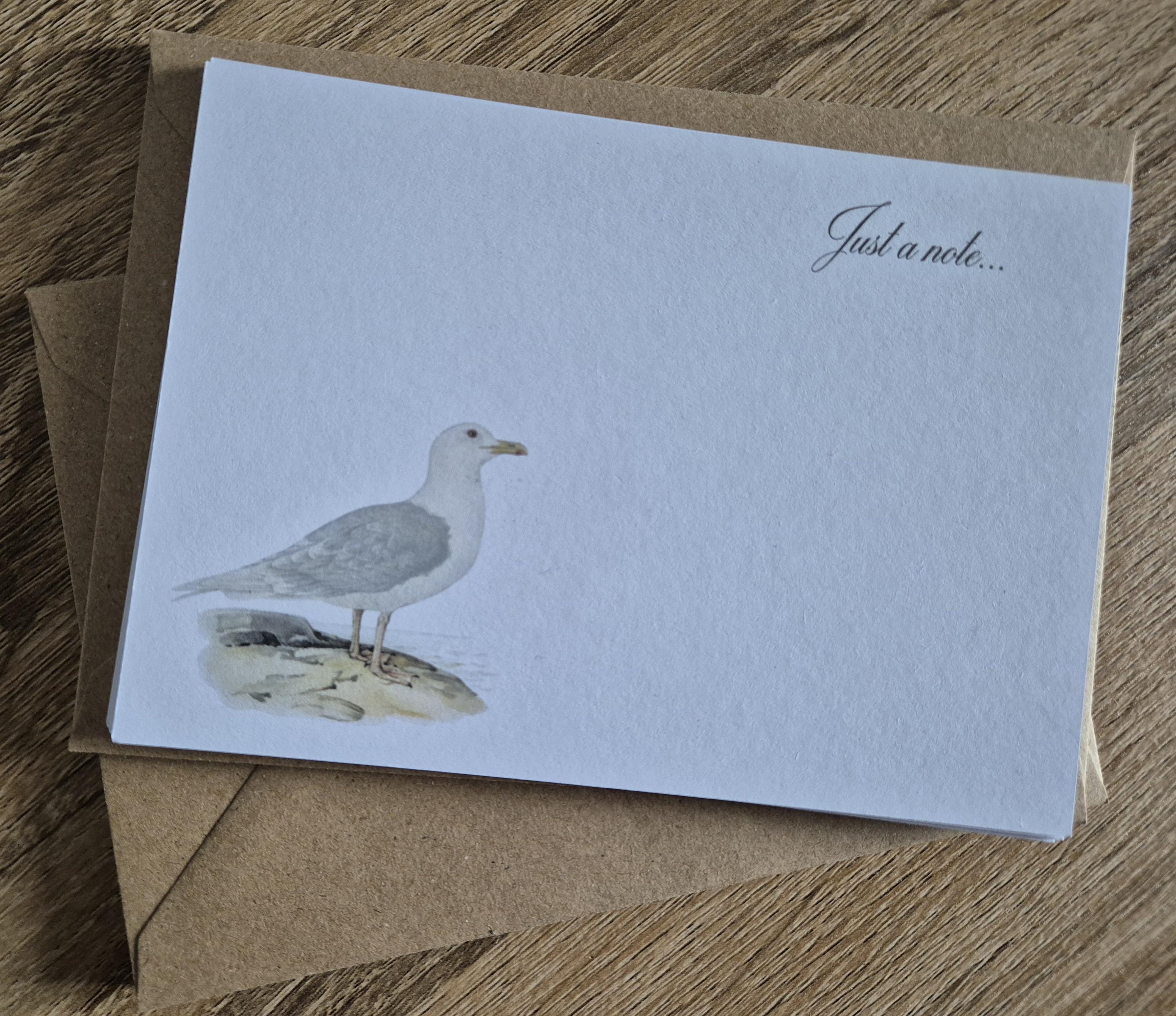 Pack of 10 Notelets, Note Cards, Letter Writing, a Note to You, Floral ...