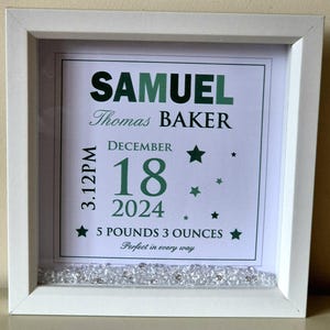 Neues Babygeschenk, Geschenk für Babymädchen, Geschenk für Jungen, neues Elterngeschenk, Andenken, personalisiertes Geschenk, neues Babydruck, Kinderzimmerdruck,