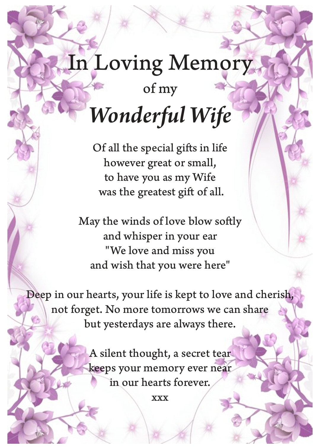 wife-in-loving-memory-print-funeral-poem-missing-you-bereavement