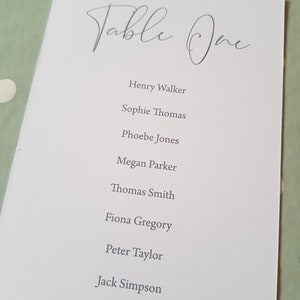 Cartes de plan de table, plan de table, table pour invités à un mariage, plan de salle, affectation de table, plan de table bricolage, liste d'invités, disposition de table,