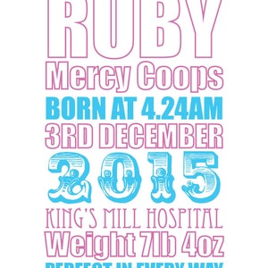 Baby gift, newborn present, personalised baby gift, welcome baby, nursery decor, christening gift, baby Keepsake, new baby present,