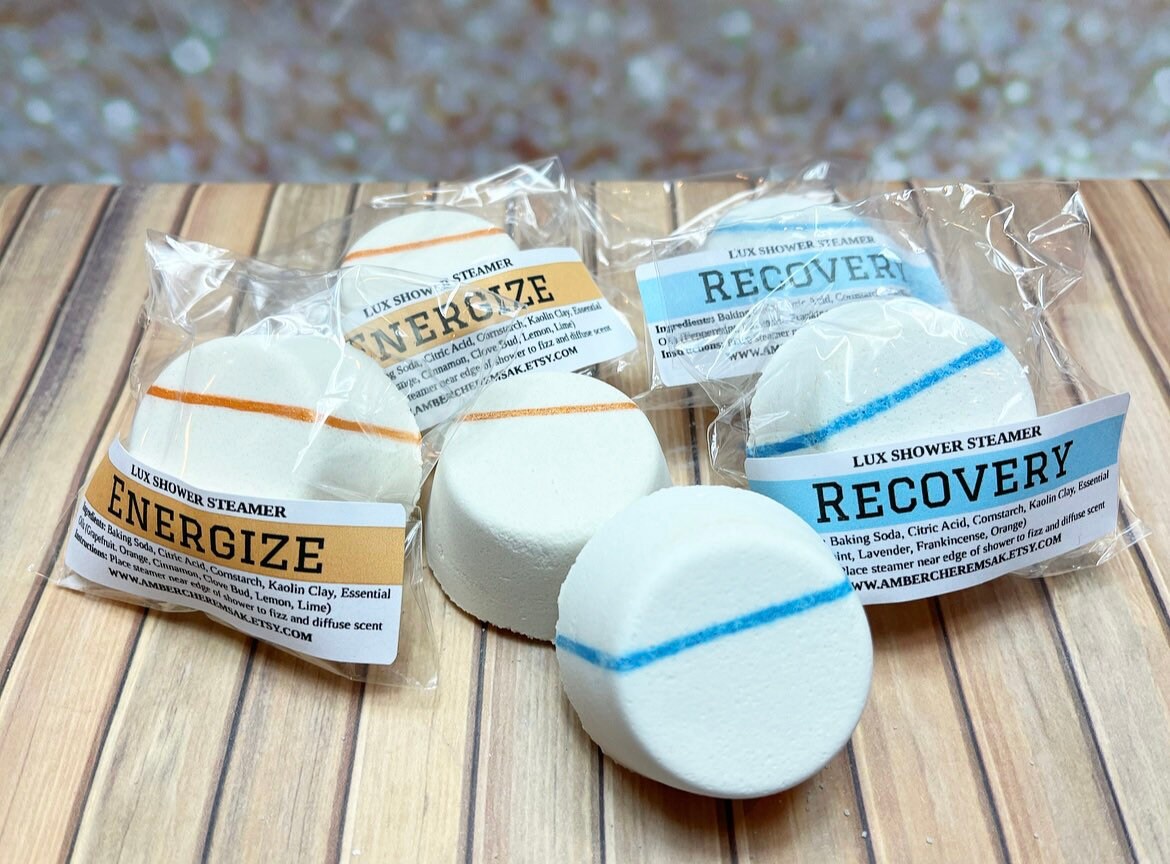 DIY Shower Steamers {8 Aromatherapy Recipes for Every Mood}