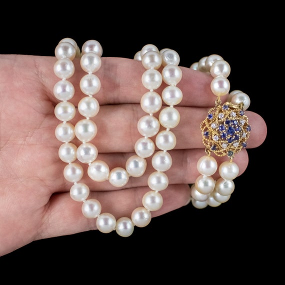 Double pearl pendant deals