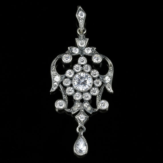 Paste Silver Pendant White Paste