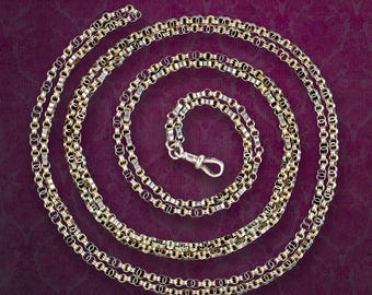 Antique Victorian Guard Chain 9ct Gold