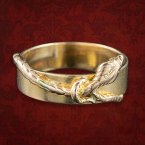Antique Victorian French Snake Band Ring
