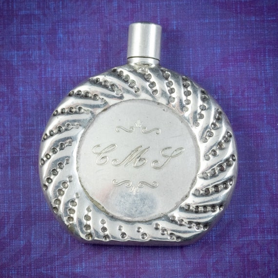 Silver Perfume Bottle Dated 1990