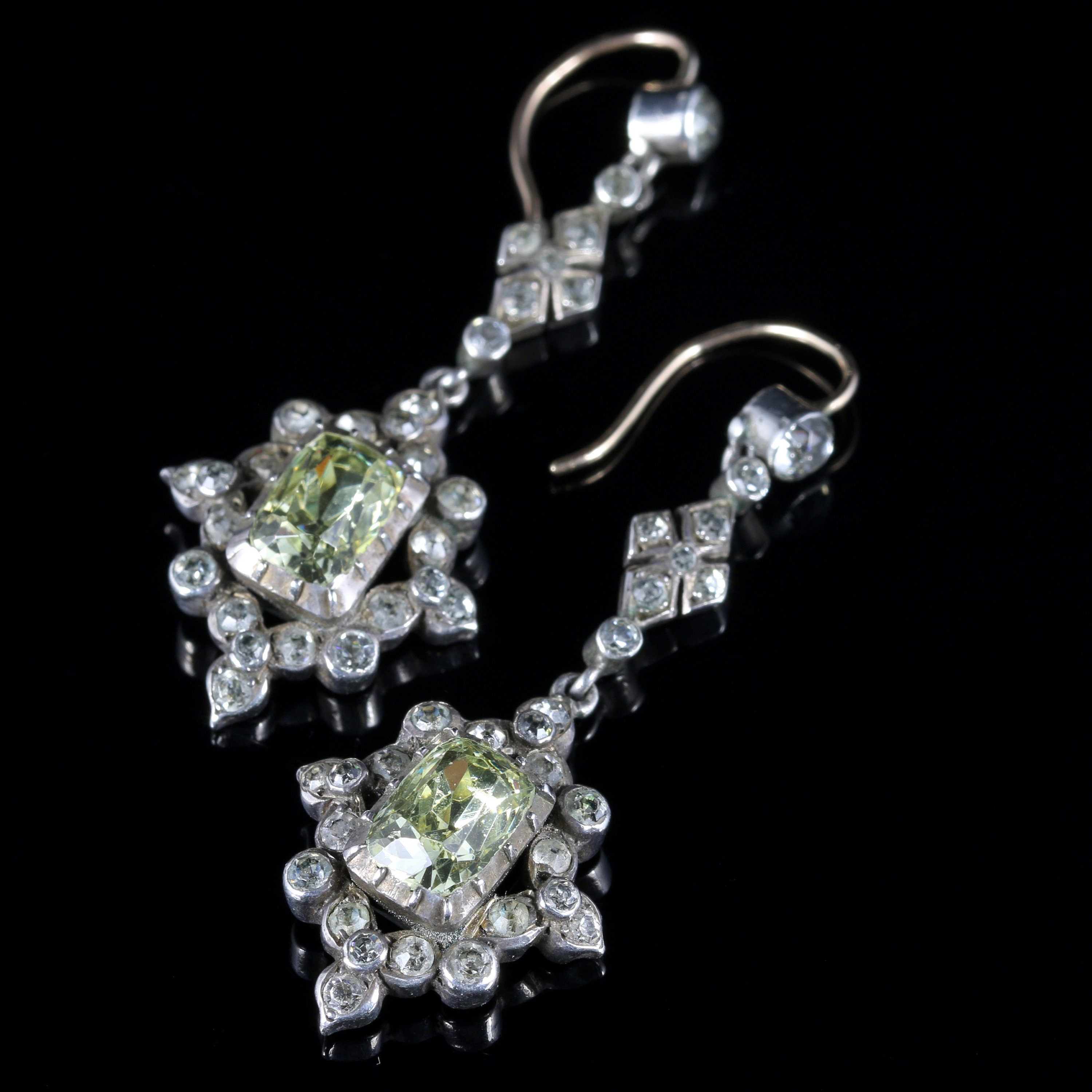 victorian paste earrings