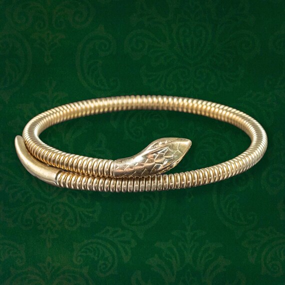 Vintage Snake Slave Bangle