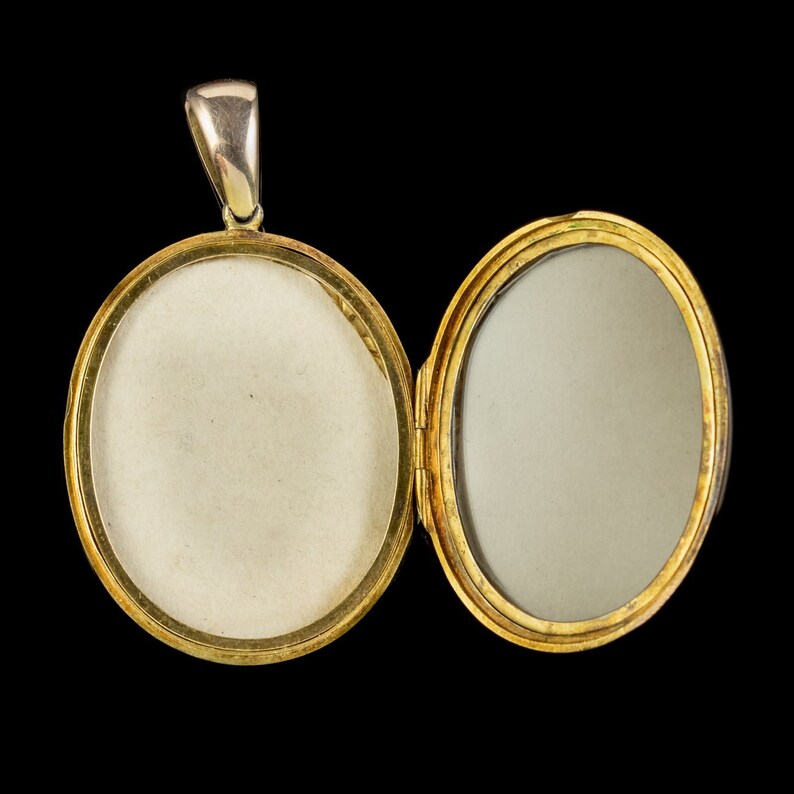 Antique Victorian Locket 15ct Gold Circa 1890 - Etsy