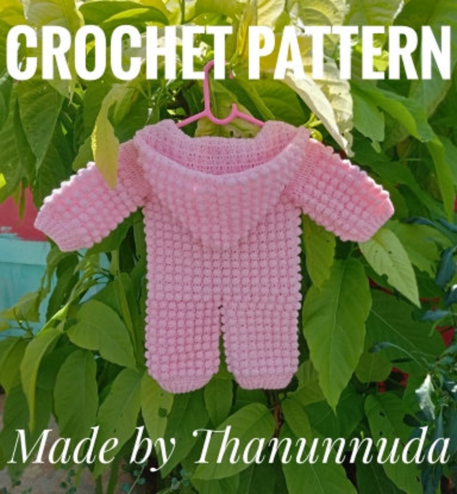 Crochet PATTERN Baby Romper Crochet Romper Hooded Size Etsy