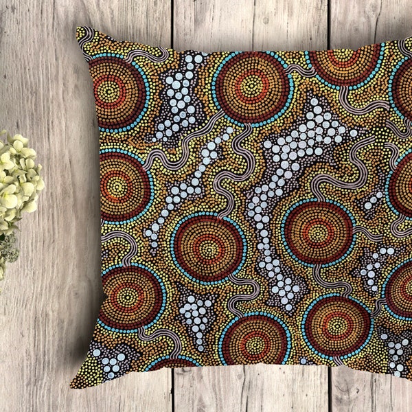 Aboriginal Pillow Covers Etsy Canada