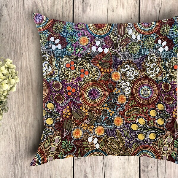 Aboriginal Pillow Covers Etsy Canada