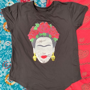 Frida sequins t-shirt