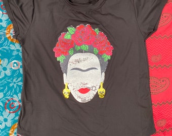 Frida sequins t-shirt