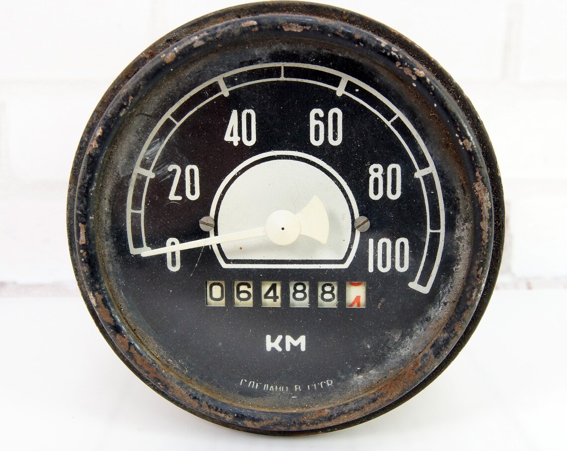 Vintage Speedometer Parts Vintage old Soviet Hot rod Working Etsy