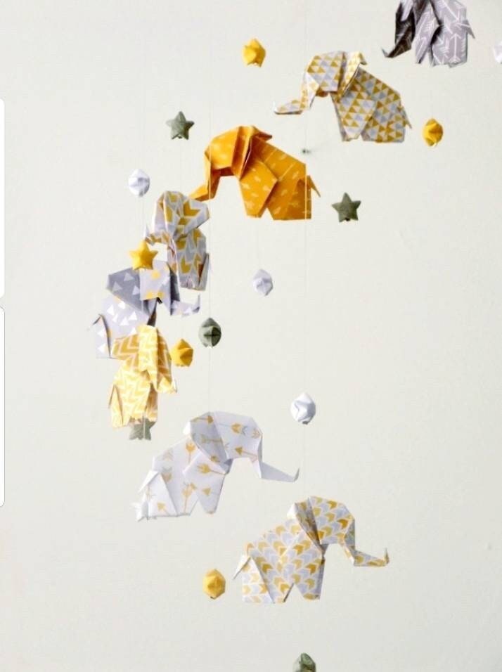 Mobile Bébé Origami