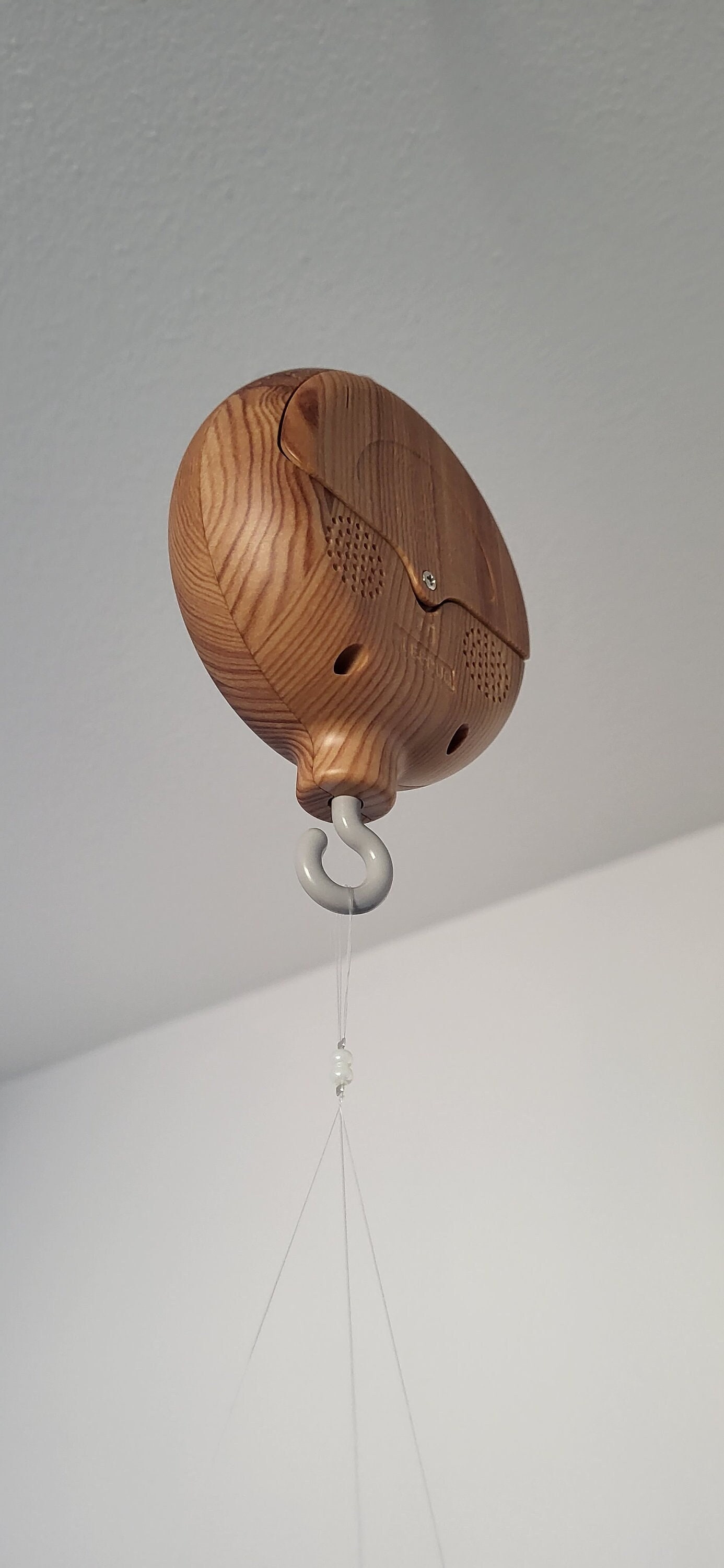 Mobile Bébé Musical Boîte à Musique Mobile Bébé 35 Mélodies - Rotative En Bois Avec Support Téléphone Mobile Avec Mélodies