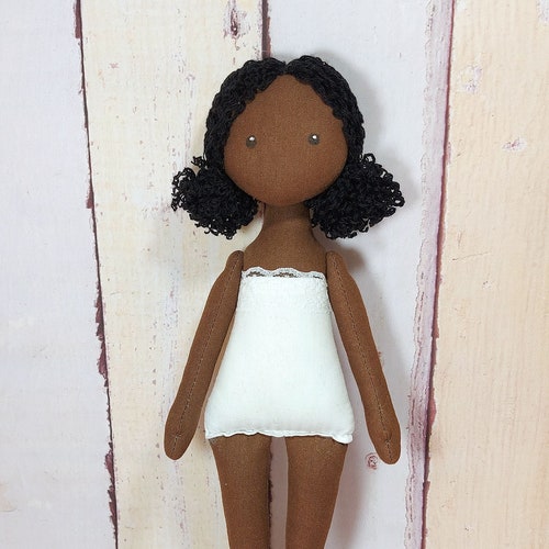 Little 12 Stuffed Rag Doll Without Clothes Handmade Rag - Etsy