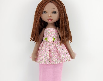small rag doll with removable clothes , fairy   Rag doll handmade Small soft doll, Tilda