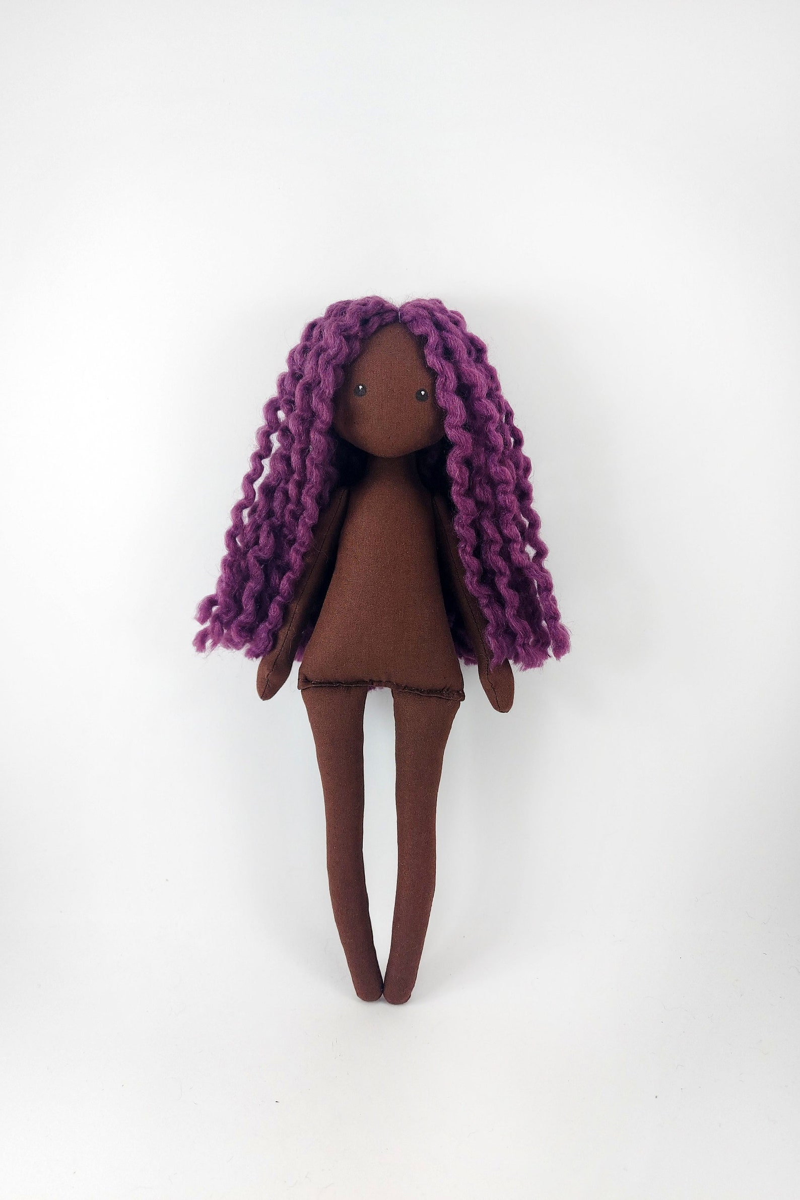 Little 12 Stuffed Rag Doll Without Clothes Handmade Rag - Etsy