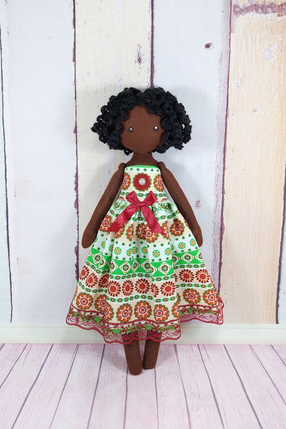 small black doll
