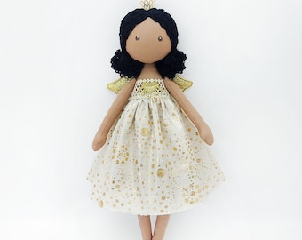 ハンドメイド ドール ラグドール 人形 カントリードール アメリカンドール ラグドール 壁飾り 手作り