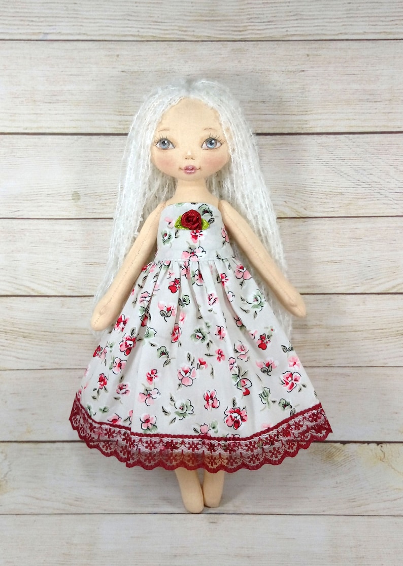 Small Rag Doll With Removable Clothes Fairy Ra
