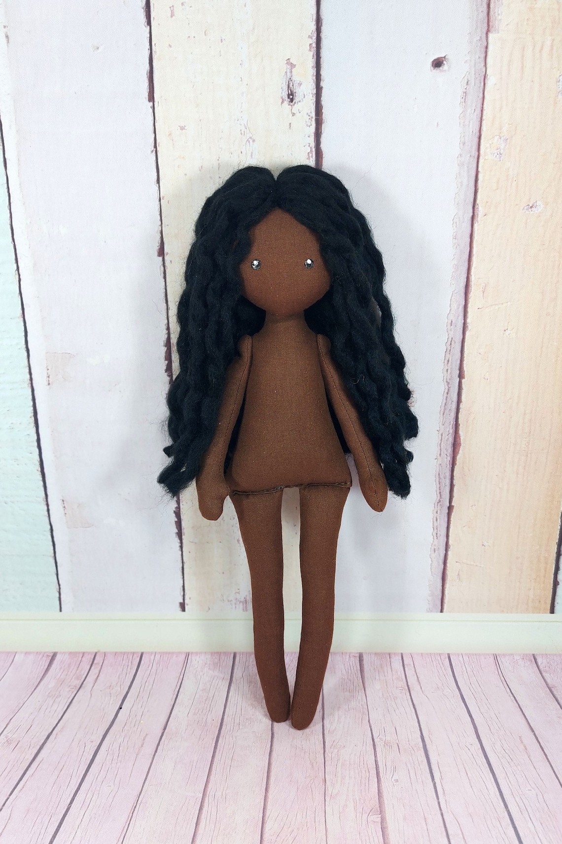 Little 12 Stuffed Rag Doll Without Clothes Handmade Rag - Etsy