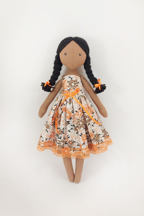 Muñeca negra cheap de trapo