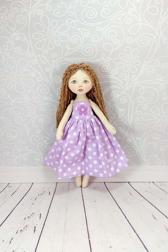 Bambola Morbida 35 Cm Con Vestiti – Elfo Rosa E Pastello, In Peluche, Per Bambine - 4