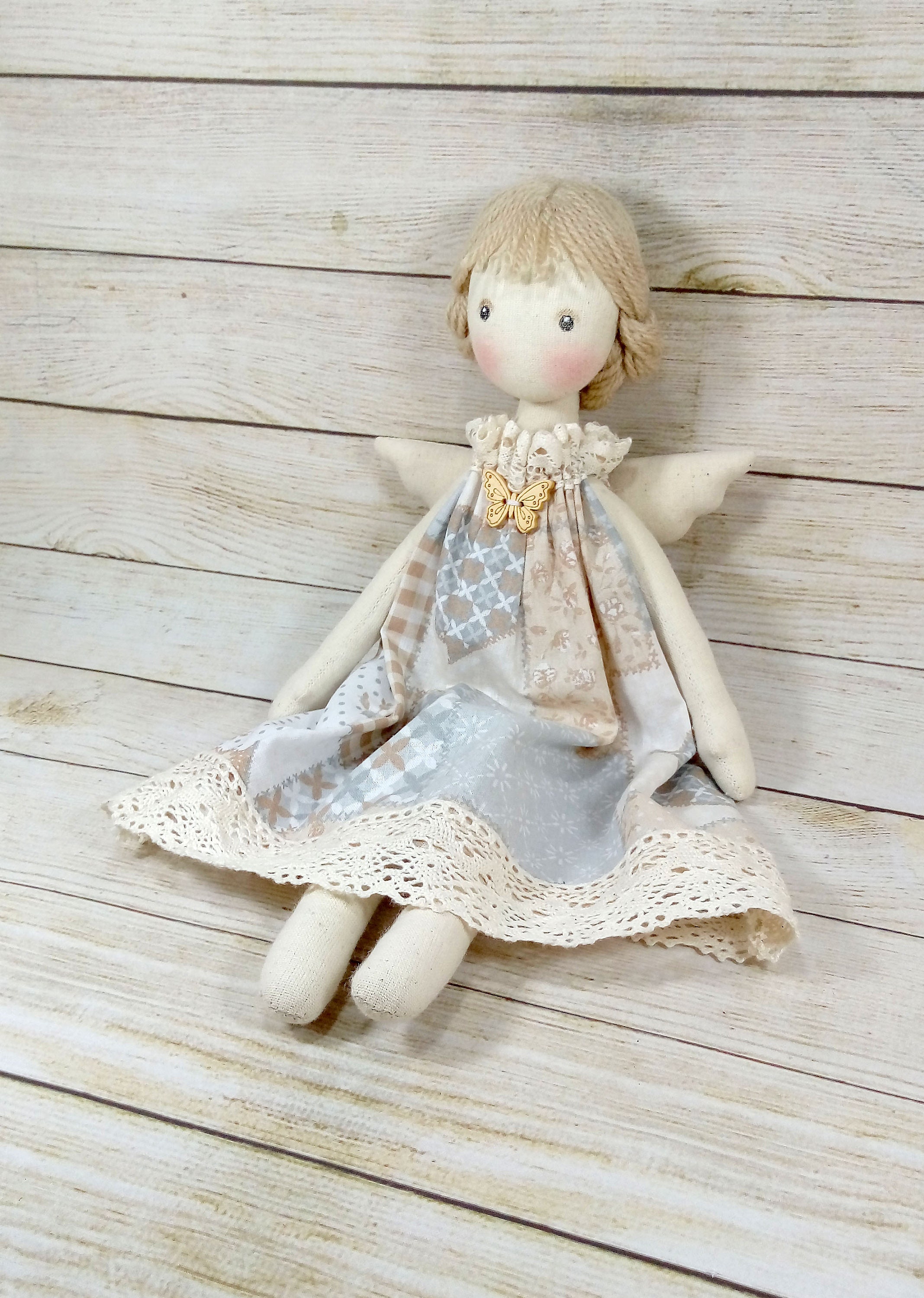 Rag sales doll angel