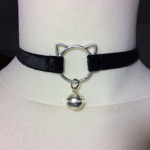 Niedliches Kawaii Kätzchen Choker | Dark Lolita Stil | Perfektes Geschenk für Katzenliebhaber