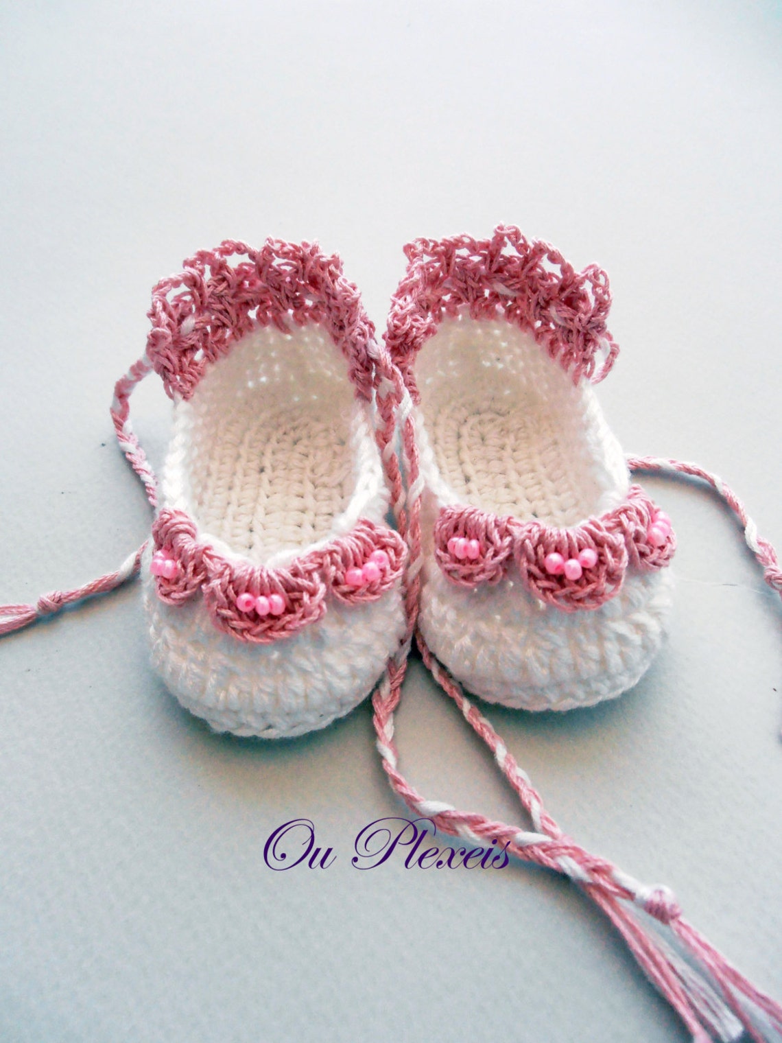Crochet Baby Girl Shoes Crochet Mary Janes Shoes Pregnancy | Etsy