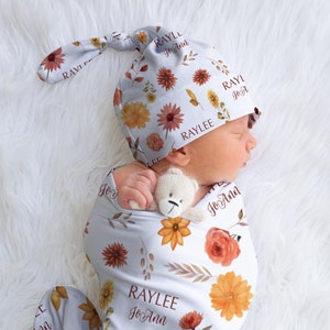 Wildflower Swaddle Etsy