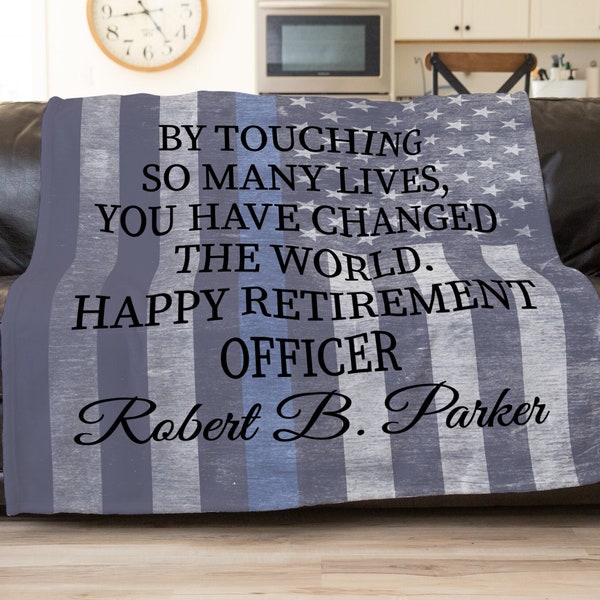 Police Officer Gifts, Men Retirement Gifts, Retirement Gift For Man, Retirement Gifts For Women, Personalized Retirement Gift, Police Party