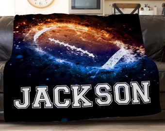 Personalized Football, Football Coaches Gifts, Personalized Blanket For Adults, Custom Blanket Personalized, Football Background, Gift