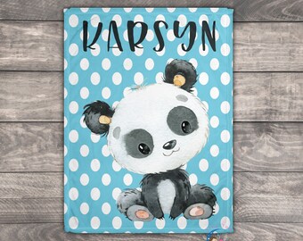 Panda Bear Blanket Etsy