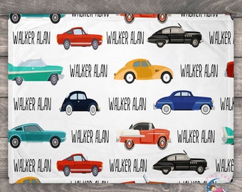 classic car baby bedding