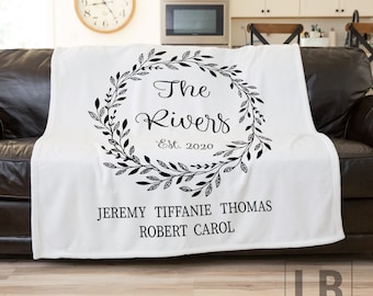 name blankets etsy