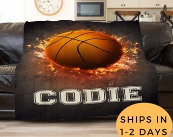 Matching Pillows Available Fleece Throw Personalized Bowlers Team Blanket Man Cave Decor
