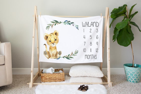 Jungle milestone blanket hotsell