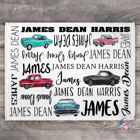 classic car crib bedding